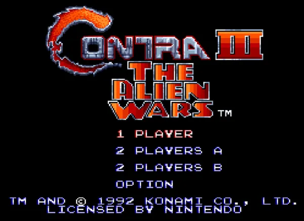Contra III - The Alien Wars
